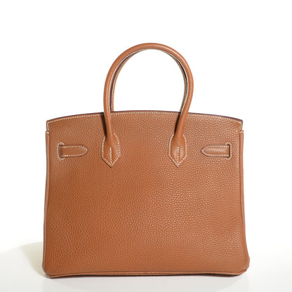 Hermes Togo Birkin 30 Gold 8 of 30