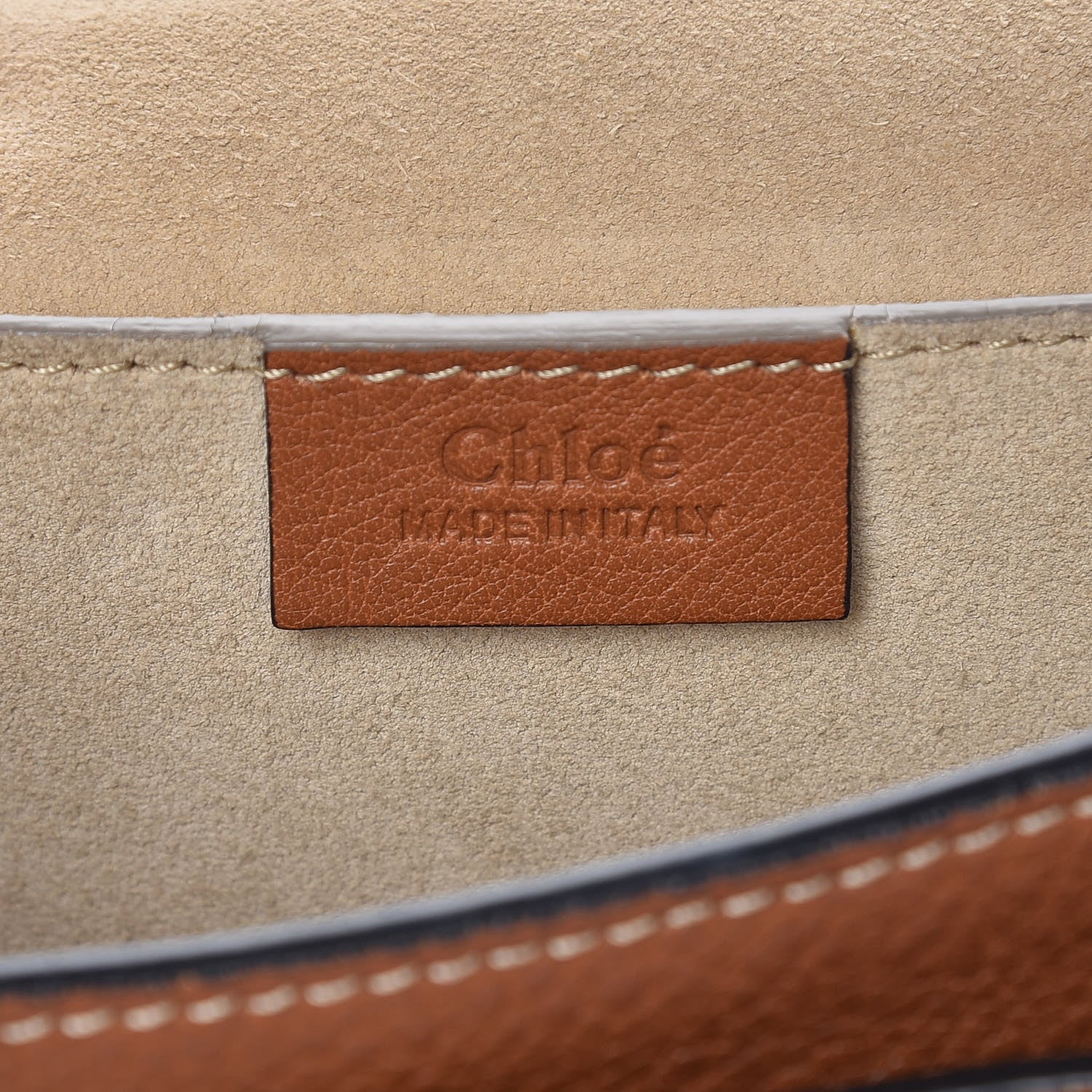 Chloe Calfskin Suede Small Jodie Camera Bag Caramel 6 of 14