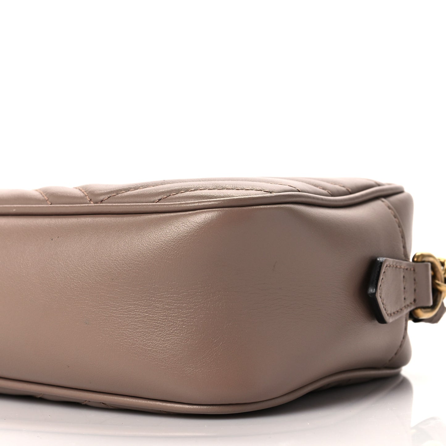 Calfskin Matelasse Small GG Marmont Chain Shoulder Bag Porcelain Rose