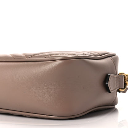 Gucci Calfskin Matelasse Small GG Marmont Chain Shoulder Bag Porcelain Rose 8 of 8