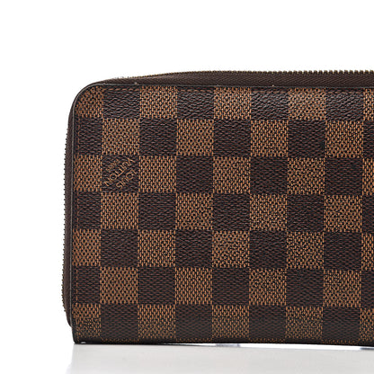 Louis Vuitton Damier Ebene Zippy Organizer Wallet 10 of 14