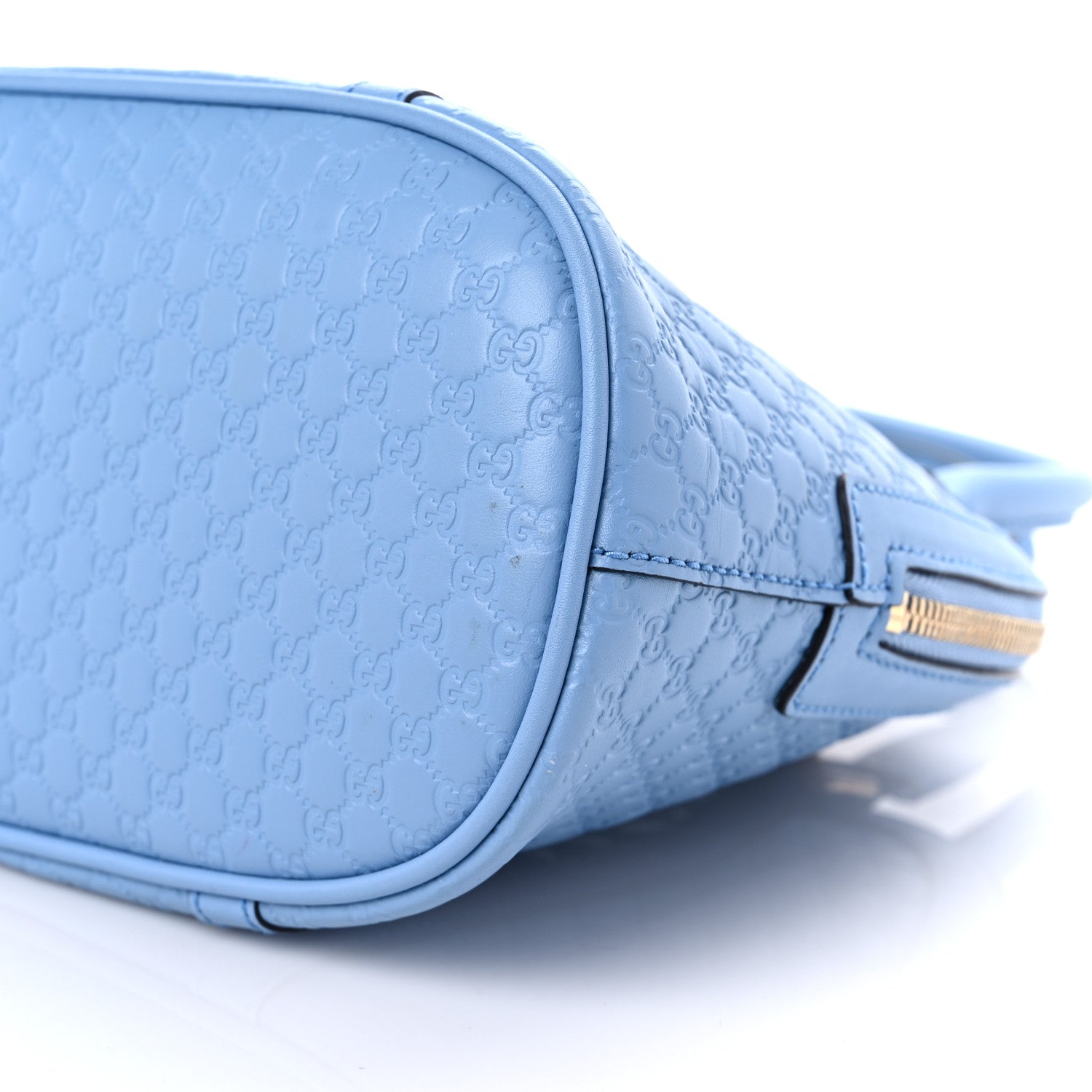 Gucci Microguccissima Mini Dome Bag Mineral Blue 9 of 11