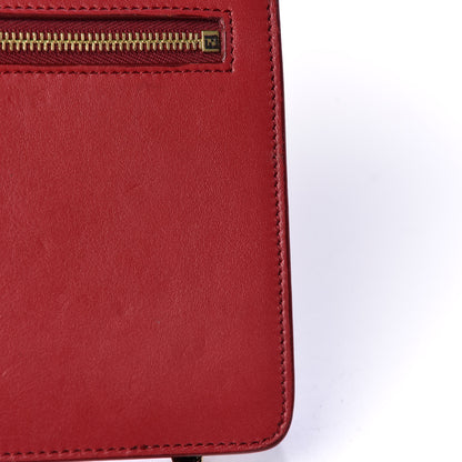 Fendi Vitello Wallet On Chain Red 12 of 15