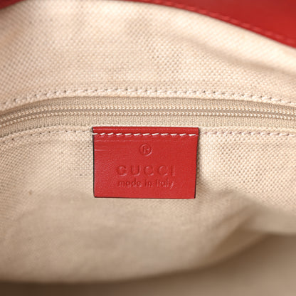Gucci Monogram Medium Sukey Top Handle Red 6 of 10