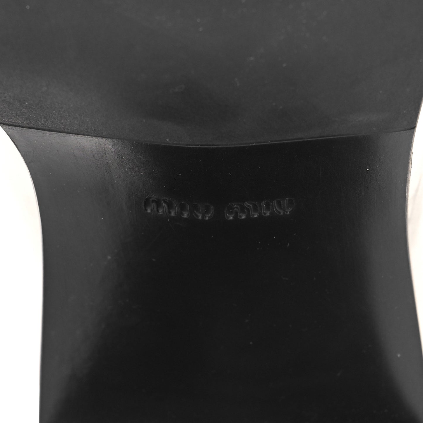 Calfskin Thong Ankle Booties 38.5 White Black