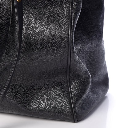 Chanel Caviar XL Weekender Bag Black 14 of 16