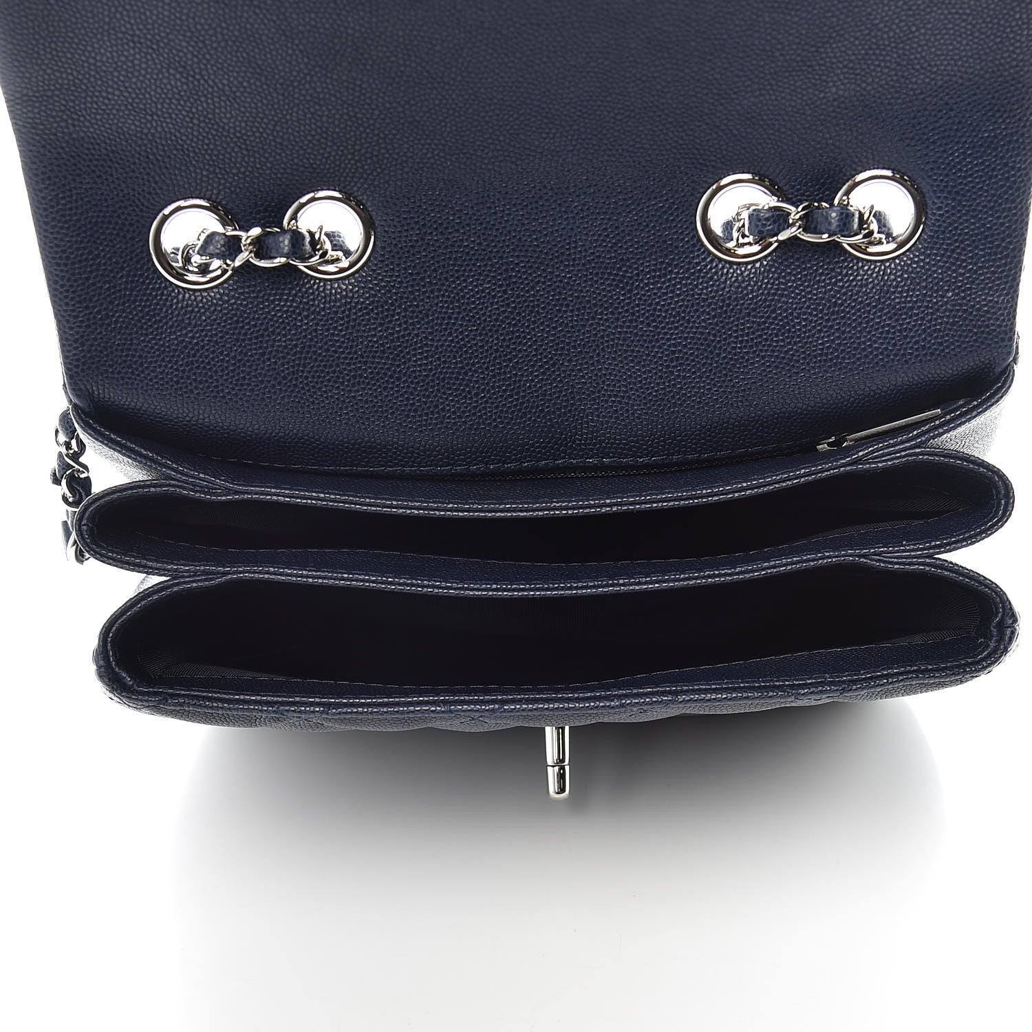 Chanel Caviar Quilted Medium Urban Companion Flap Navy 7 of 9