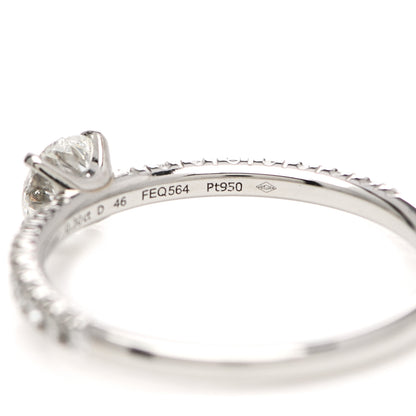 Cartier Platinum Diamond .30ct Etincelle De Cartier Solitaire Engagement Ring 46 3.75 6 of 7