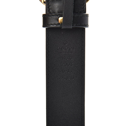Gucci Calfskin Double G 30mm Belt 90 36 Black 4 of 5