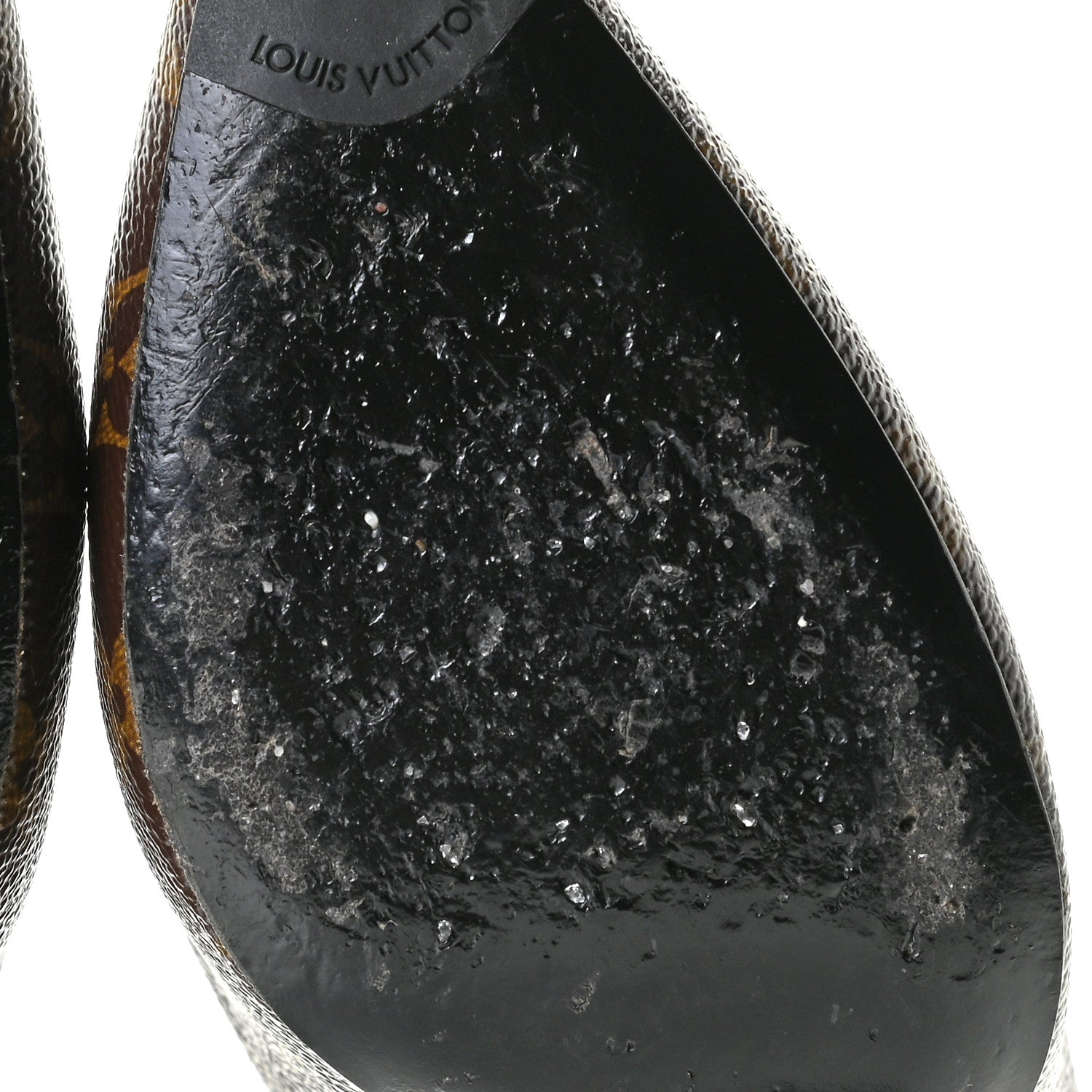 Louis Vuitton Monogram Cherie Pumps 37.5 Black 11 of 13
