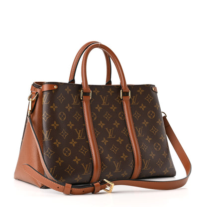 Louis Vuitton Monogram Soufflot MM Caramel 3 of 9