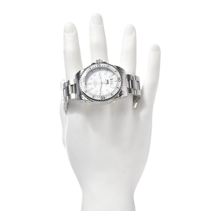 Gucci Stainless Steel 40mm Dive Quartz Watch White 2 of 8