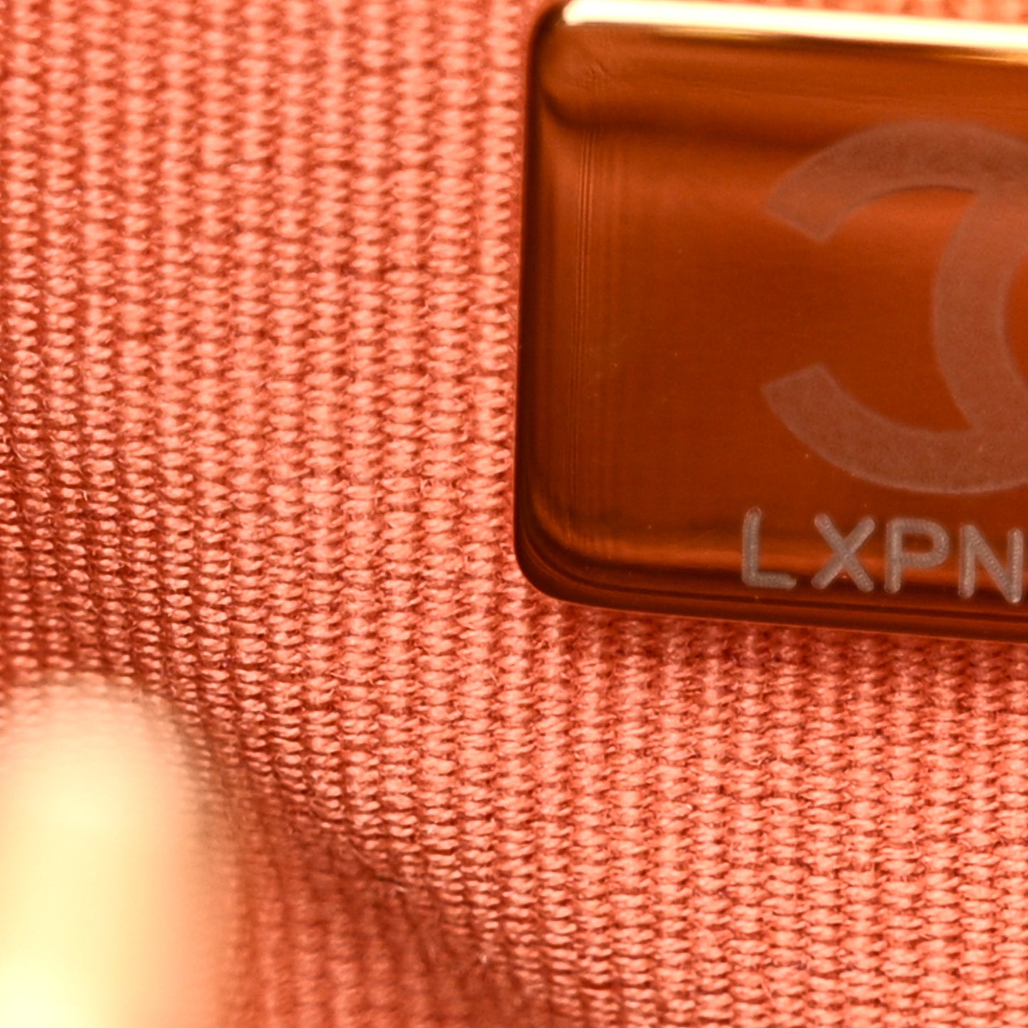 Calfskin Quilted Small CC Chain Bucket Backpack Orange