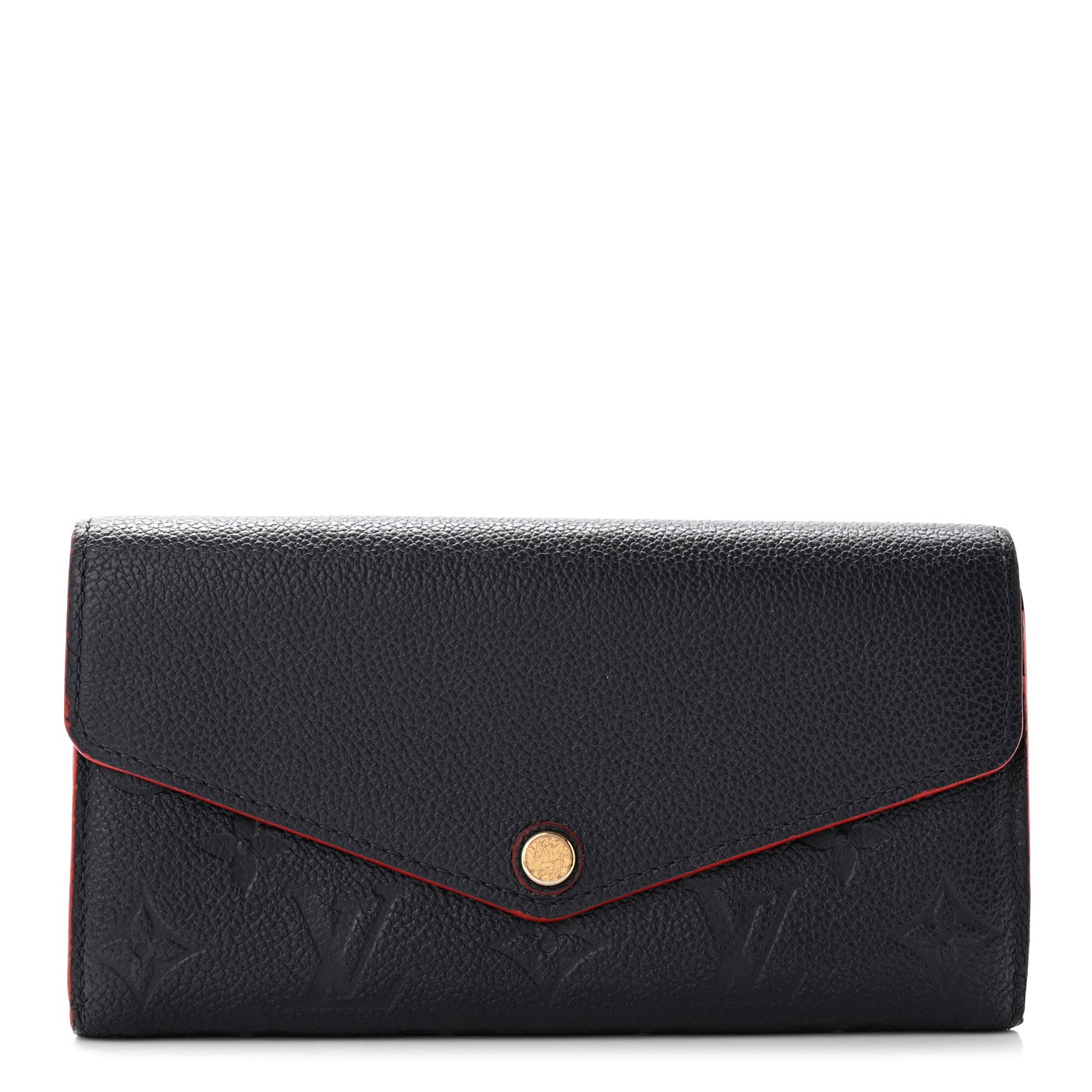 Louis Vuitton Empreinte Sarah Wallet NM Marine Rouge 1 of 11