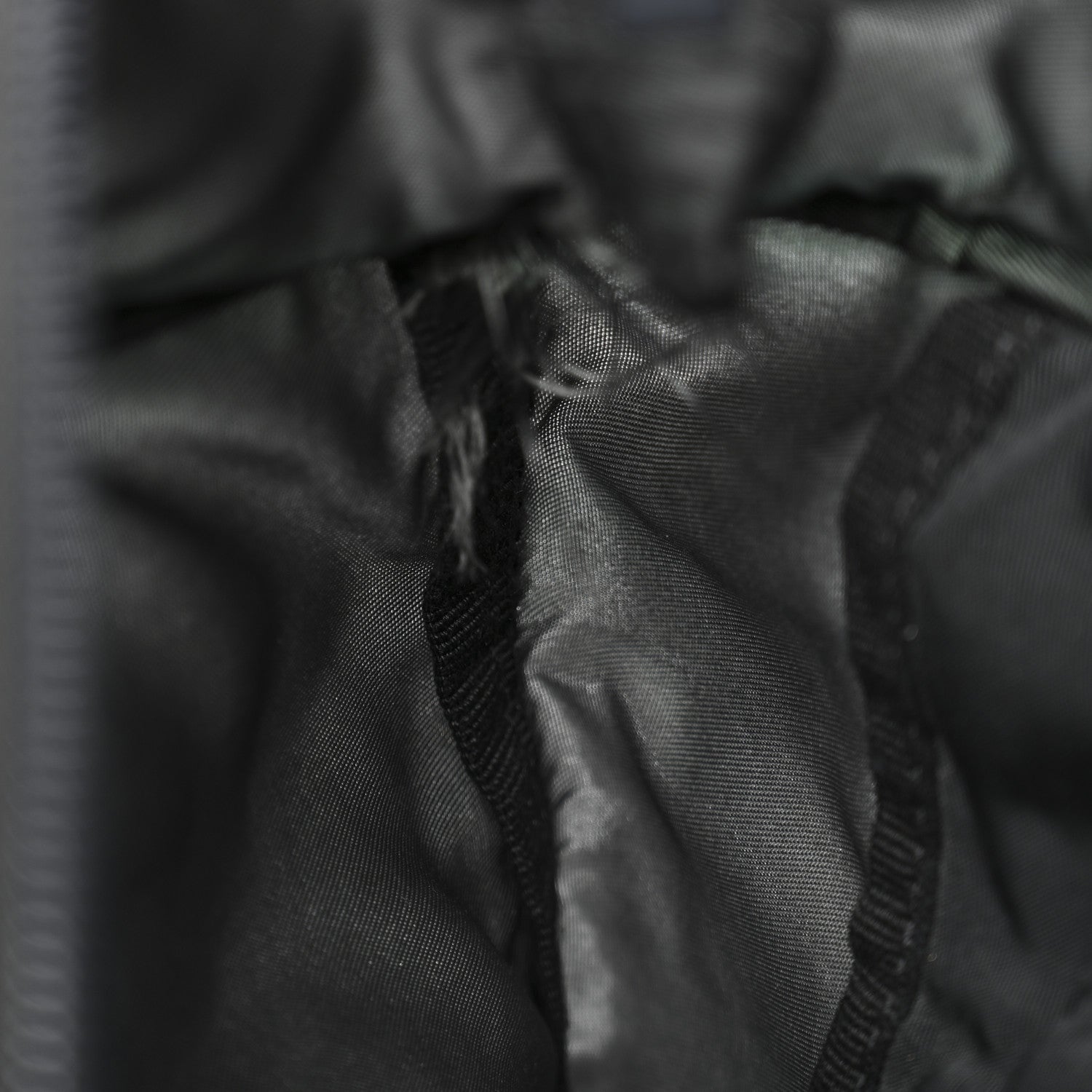Prada Tessuto Nylon Triangle Tote Mimetico Black 7 of 13