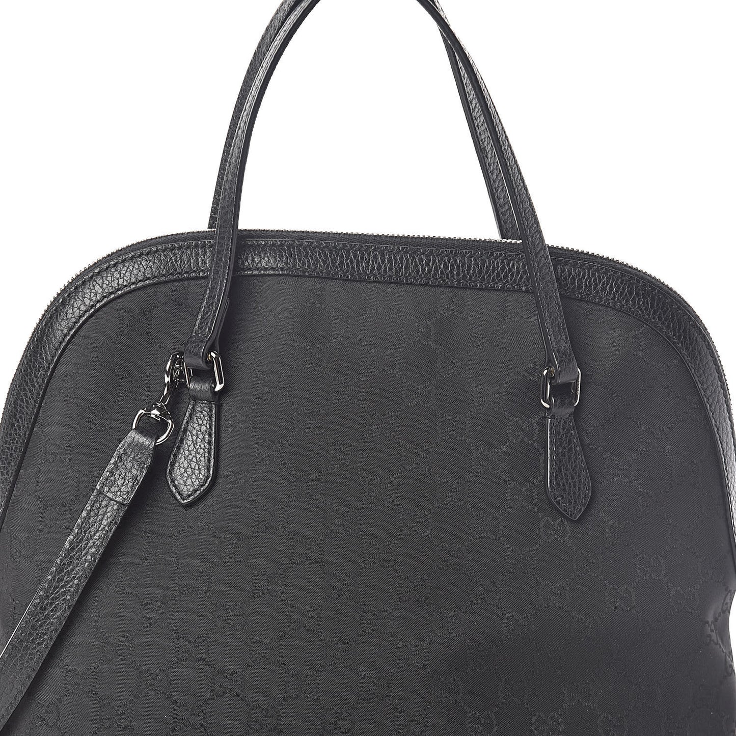 Monogram Medium Dome Bag Black