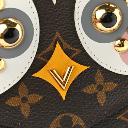 Louis Vuitton Monogram Lovely Birds Pochette Felicie Chain Wallet 12 of 12