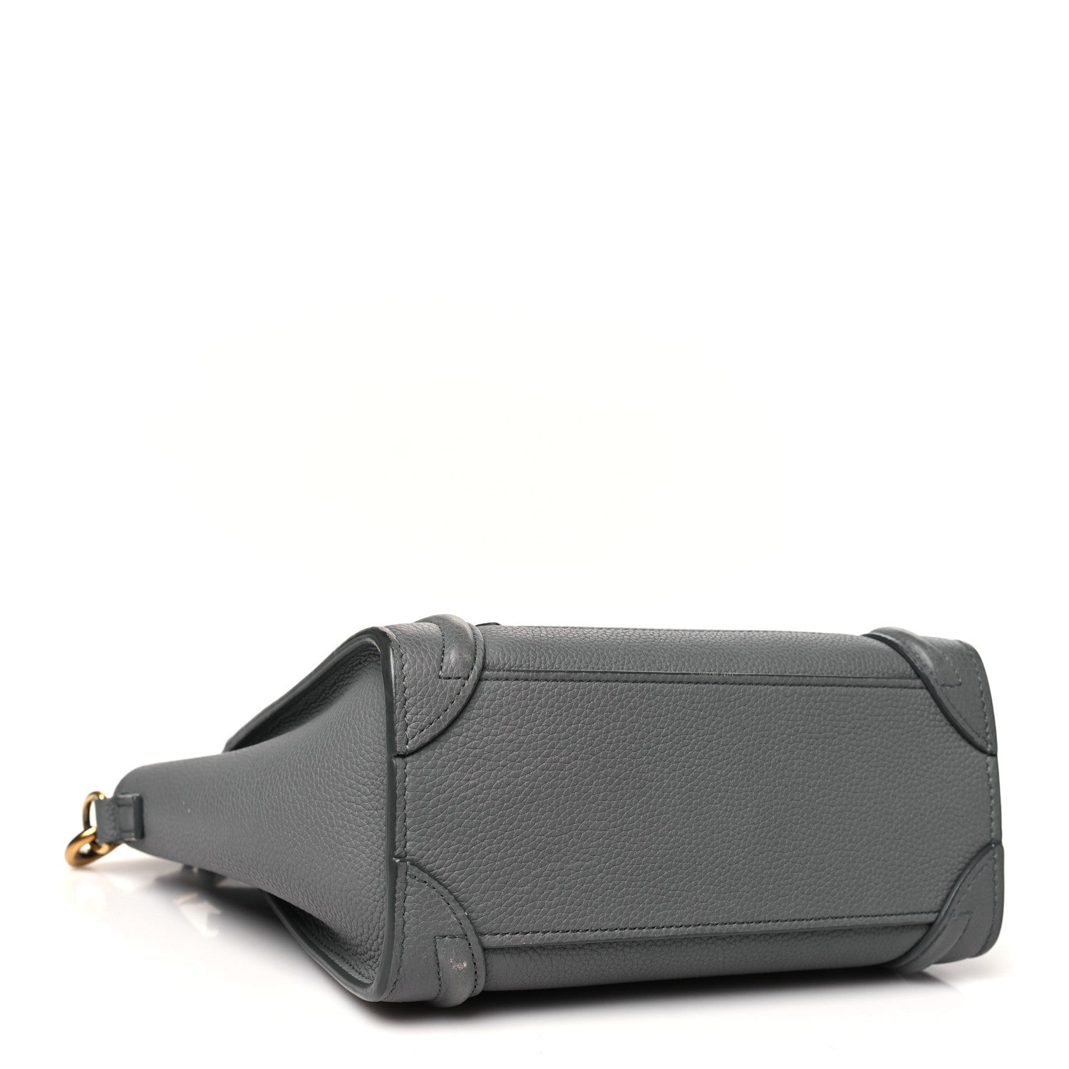 Celine Baby Drummed Calfskin Nano Luggage Kohl 4 of 8