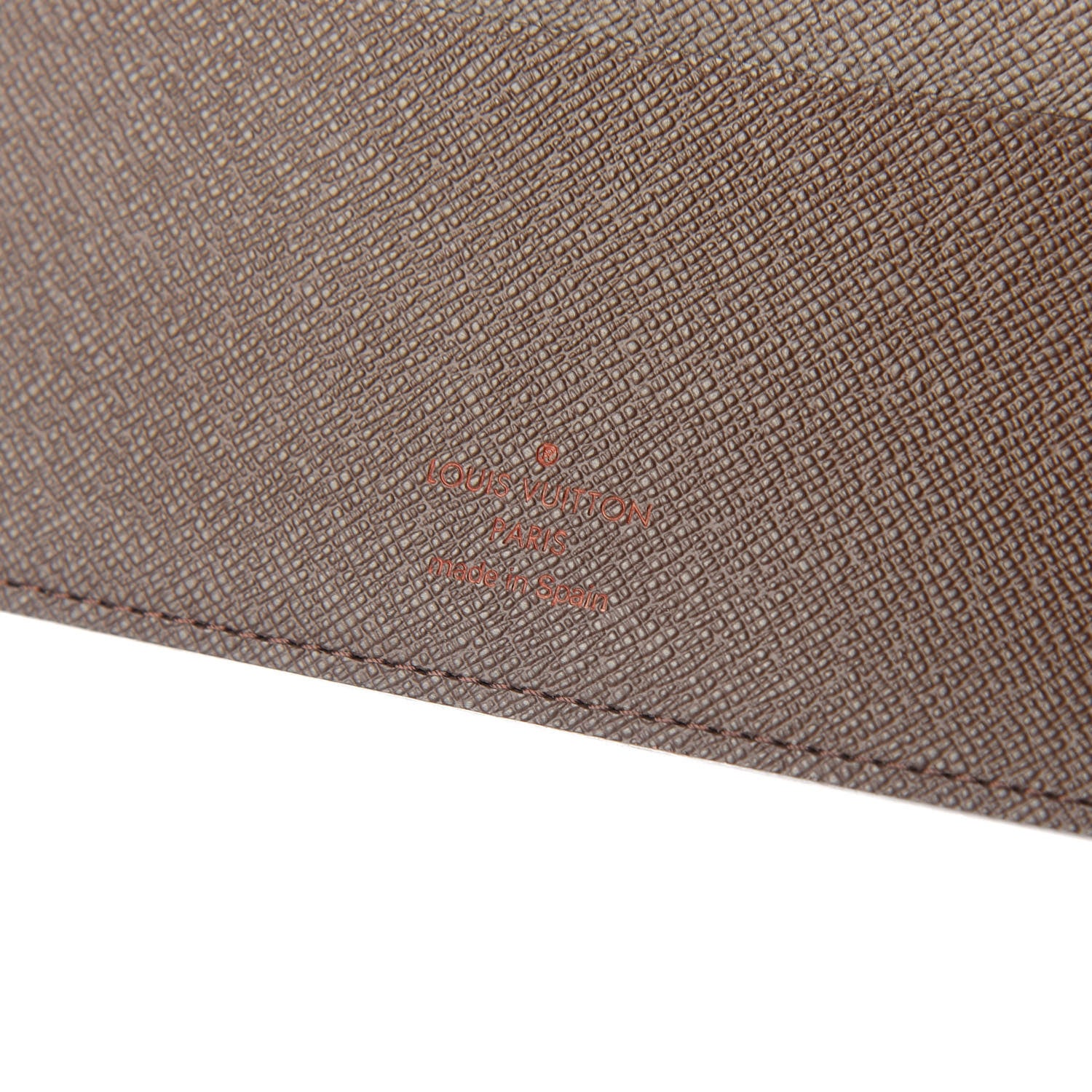 Louis Vuitton Damier Ebene Desk Agenda Cover 6 of 6