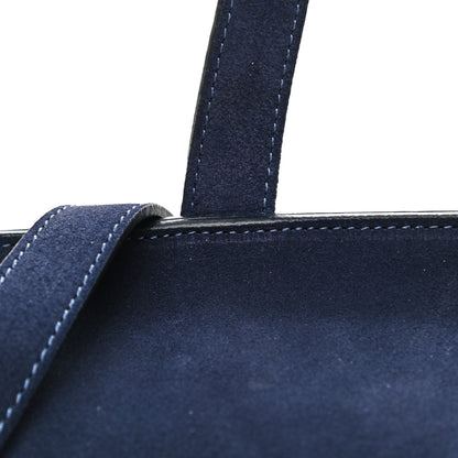 Mansur Gavriel Suede Lady Bag Blue 11 of 12