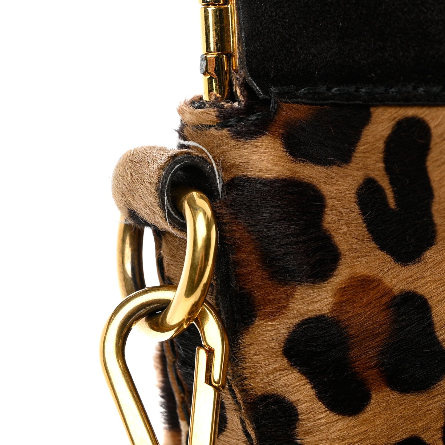 Cavallino Leopard Print Tote Sabbia Moro