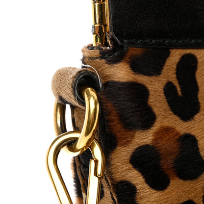 Prada Cavallino Leopard Print Tote Sabbia Moro 14 of 14