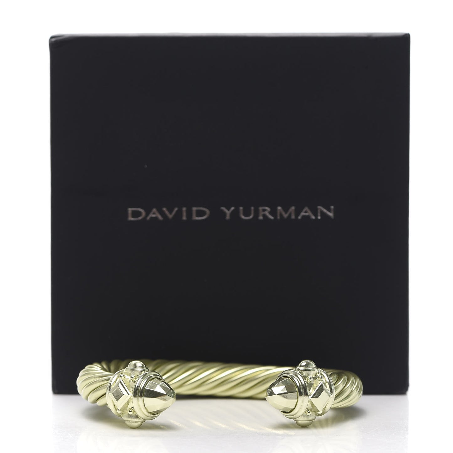 Aluminum Renaissance 10mm Cable Bracelet Champagne