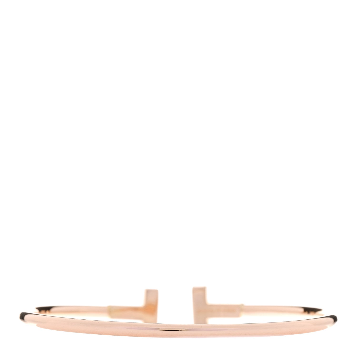 Tiffany 18K Rose Gold T Wire Bracelet 3 of 3