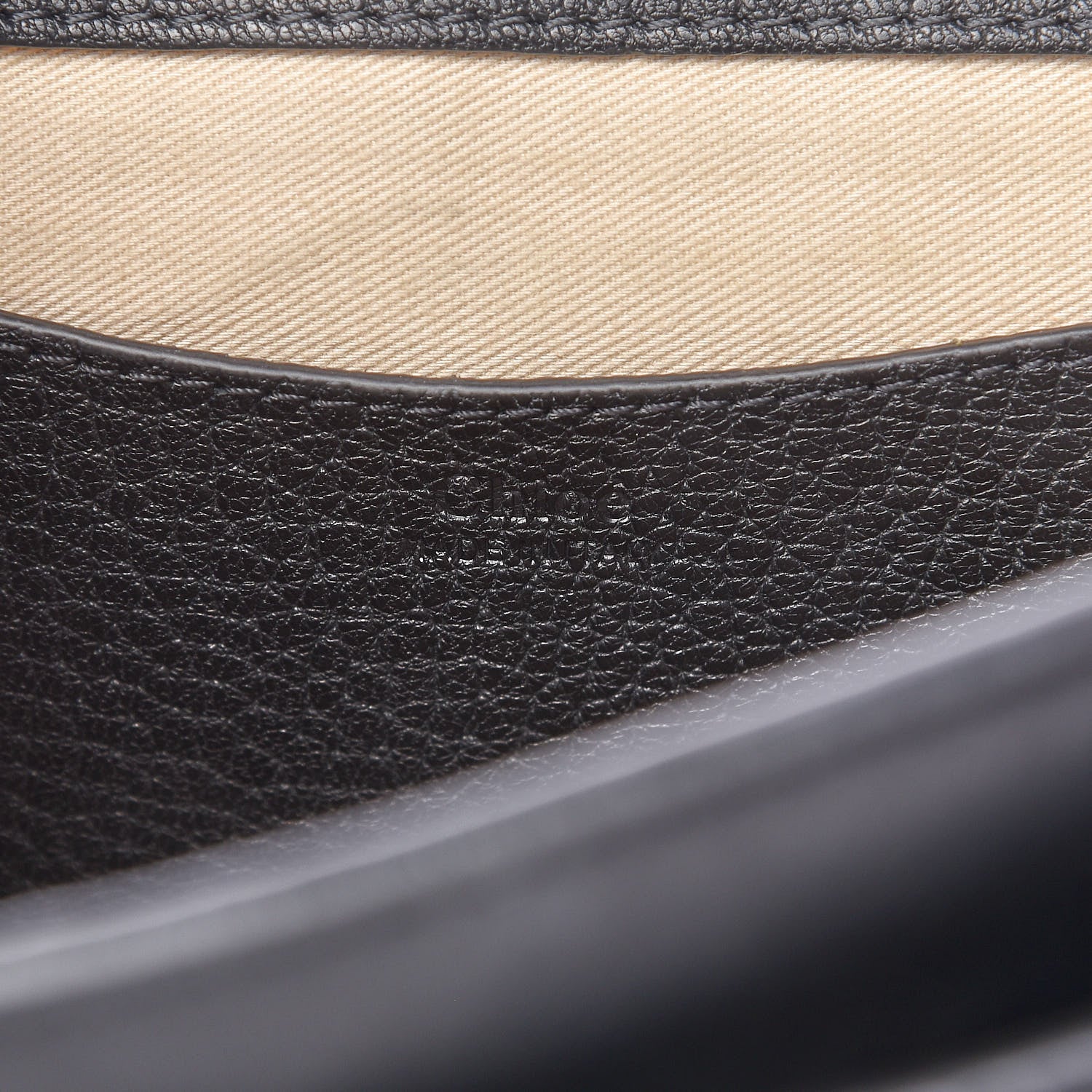Chloe Grained Calfskin Large Tess Bag Black 8 of 10
