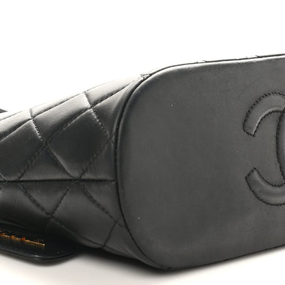 Chanel Lambskin Quilted Tote Black 10 of 12