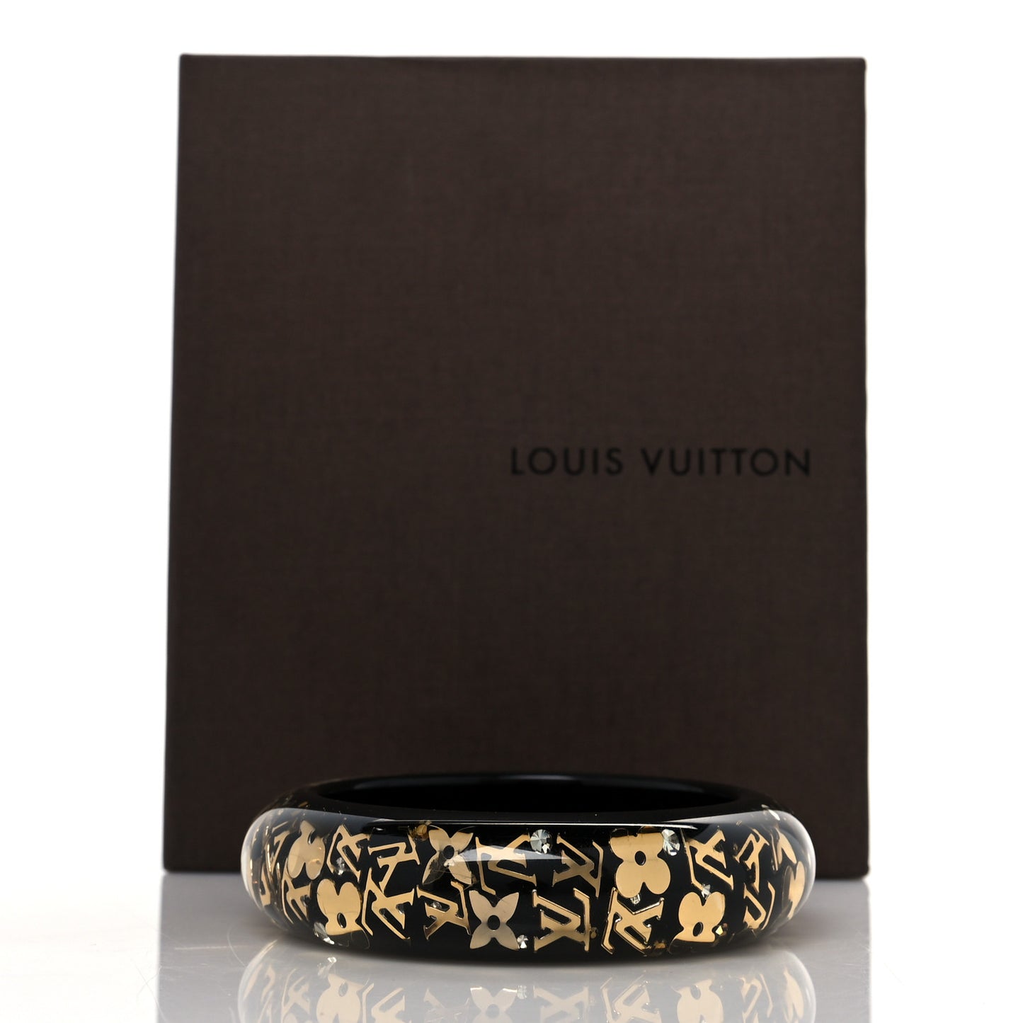 Resin Swarovski Small Inclusion Bracelet GM Black