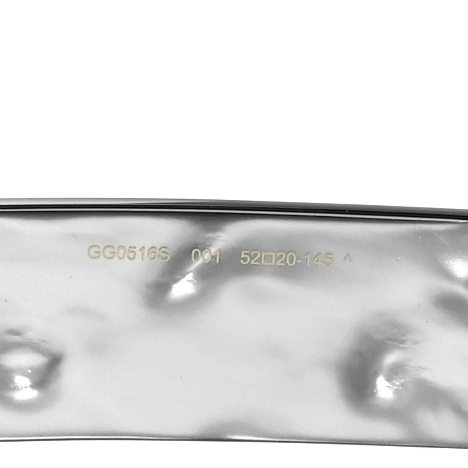 Gucci Acetate Rectangular Sunglasses GG0516S Black 6 of 7
