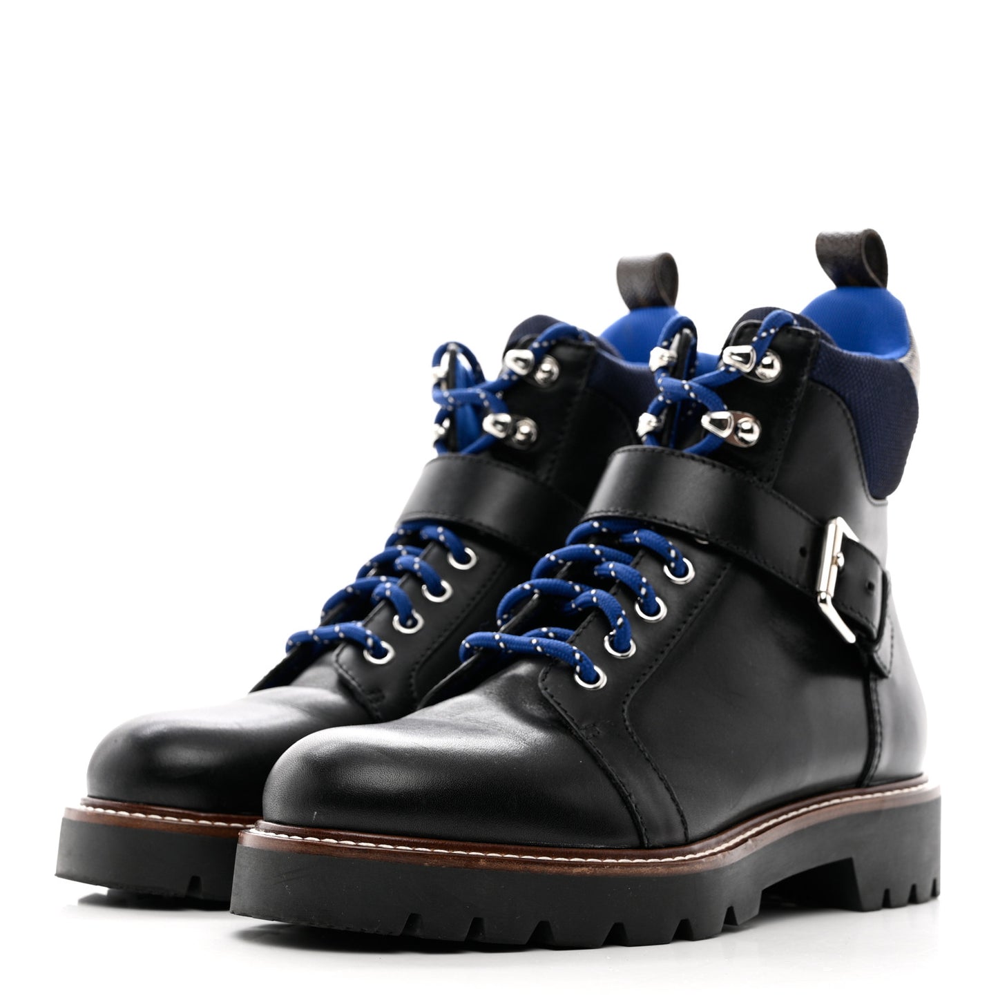 Calfskin Territory Ranger Combat Boots 38.5 Black