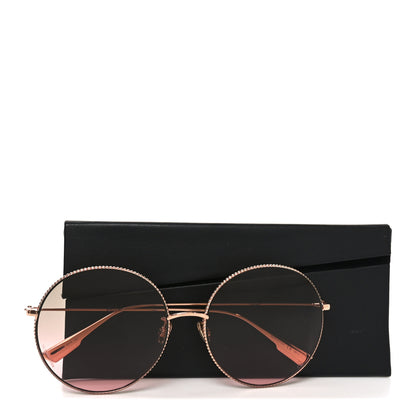 Christian Dior Society 2F Aviator Sunglasses Pink 8 of 8