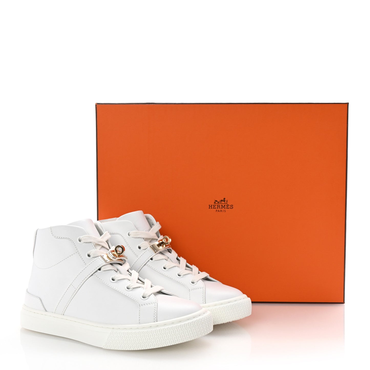 Calfskin Daydream Sneakers 36 White