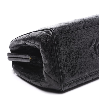 Chanel Caviar Quilted Frame Bag Black 9 of 11