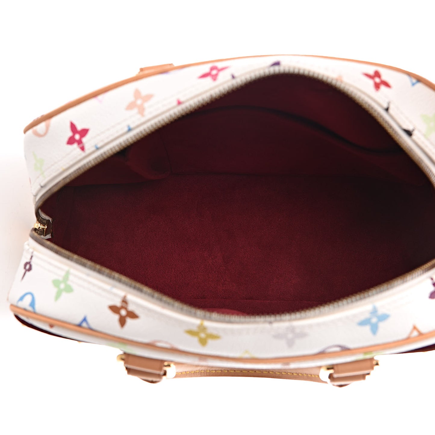 Monogram Multicolor Trouville White