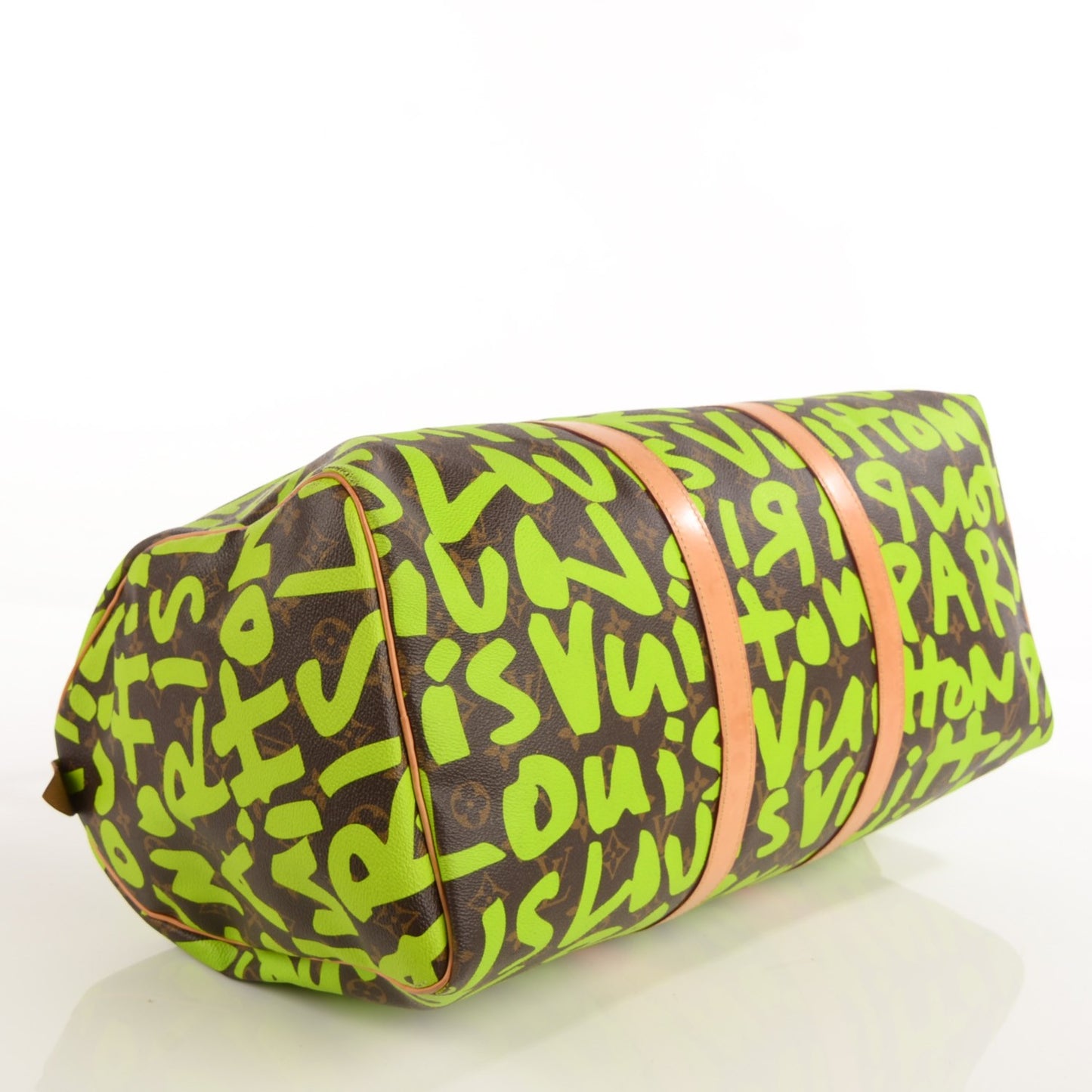 Monogram Graffiti Keepall 50 Green