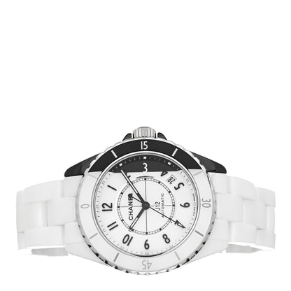 Chanel Stainless Steel Ceramic 38mm J12 Paradoxe Automatic Watch White 2 of 5