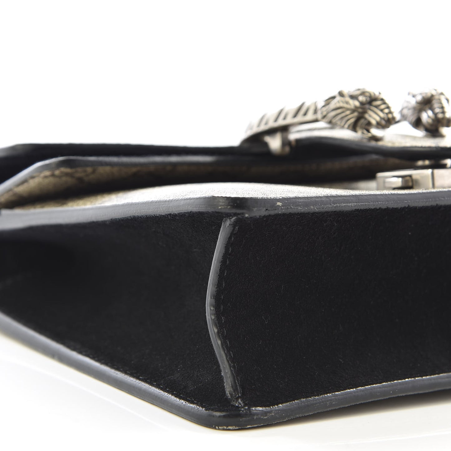 GG Supreme Monogram Mini Dionysus Shoulder Bag Black
