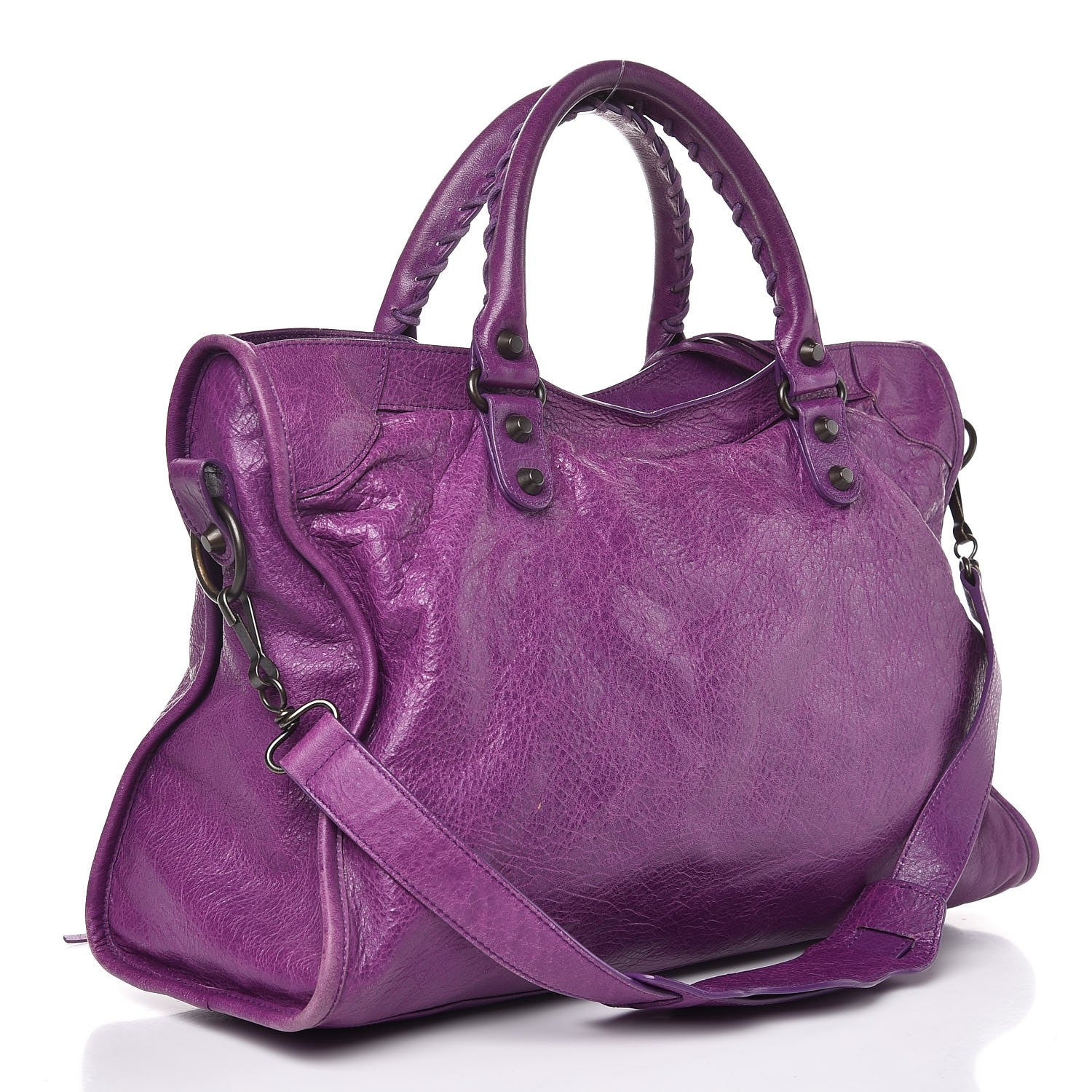 Balenciaga Agneau Classic Hardware City Ultraviolet 4 of 12