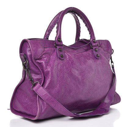 Balenciaga Agneau Classic Hardware City Ultraviolet 4 of 12