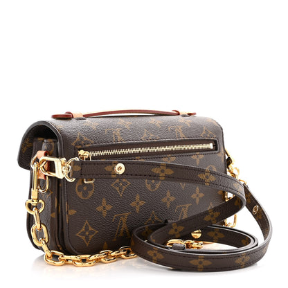 Louis Vuitton Monogram Pochette Metis East West 3 of 10