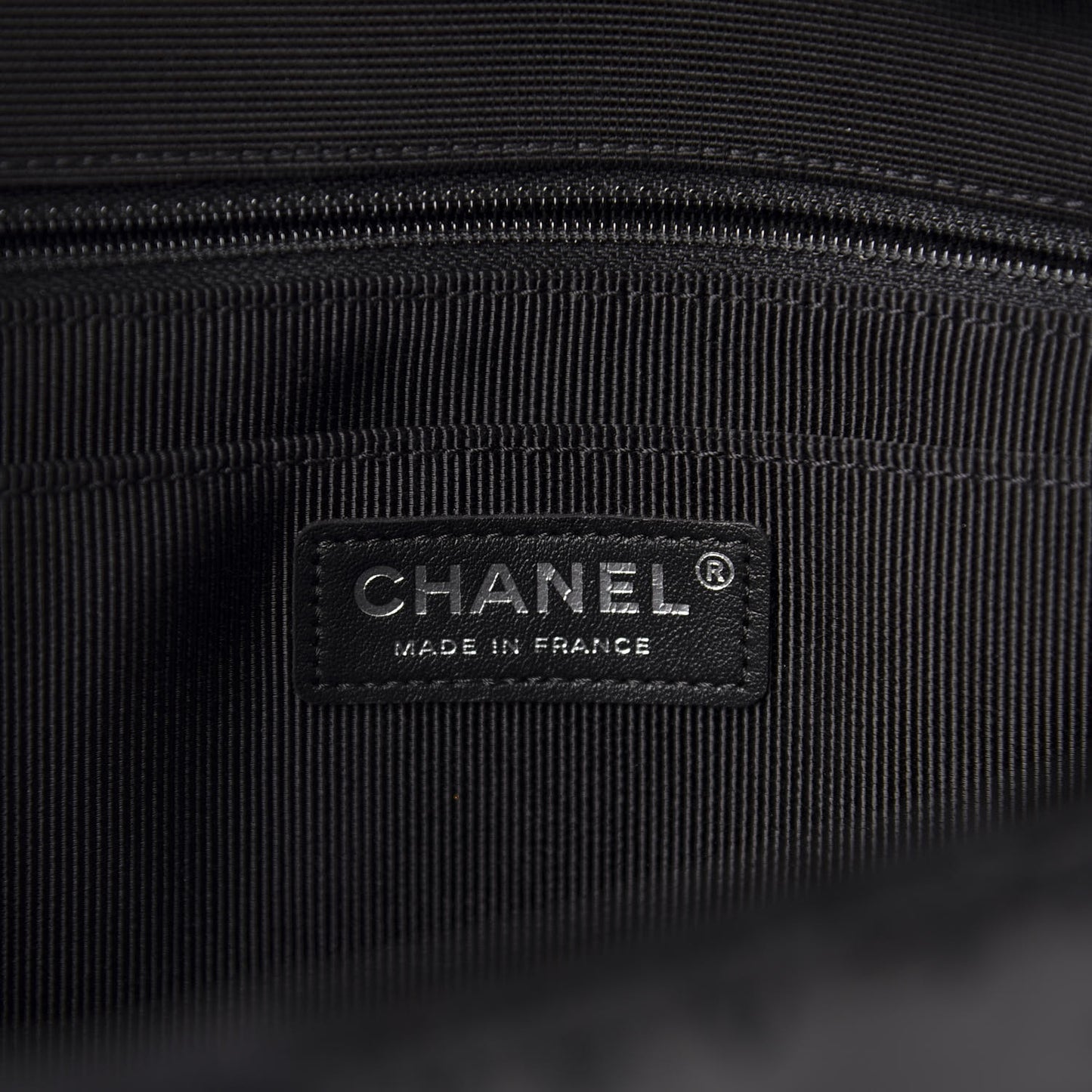 Tweed Patchwork Jumbo Single Flap Black