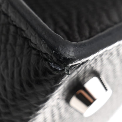 Hermes Epsom Mini Kelly Sellier 20 Black 11 of 12