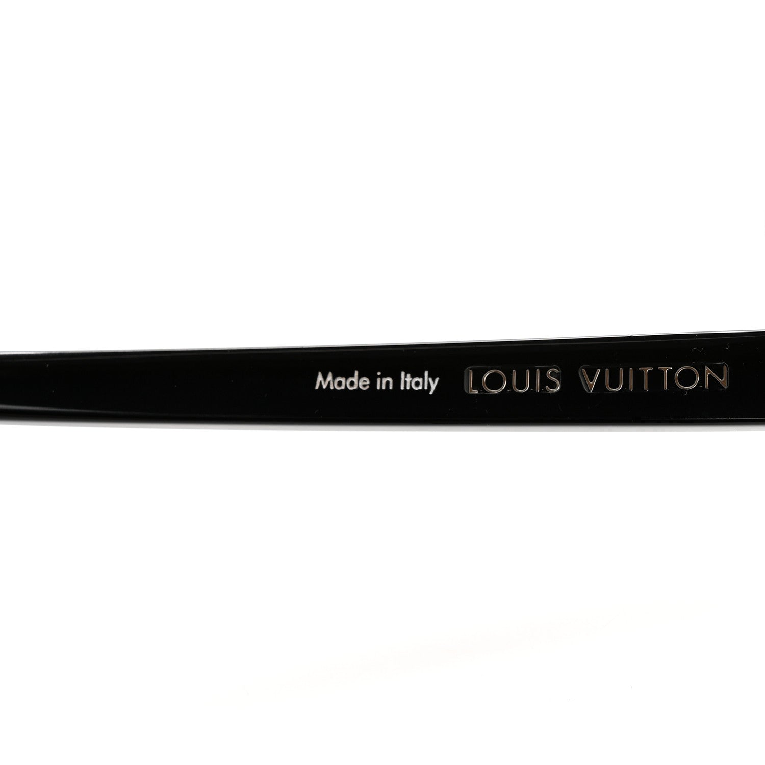 Louis Vuitton Acetate LV Signature Square Round Sunglasses Z2381U Black 9 of 18