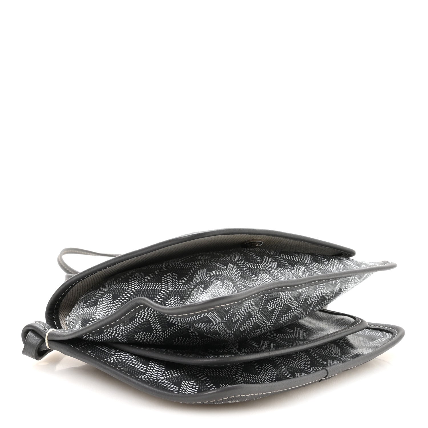 Goyard Goyardine Plumet Wallet Clutch Grey 4 of 10