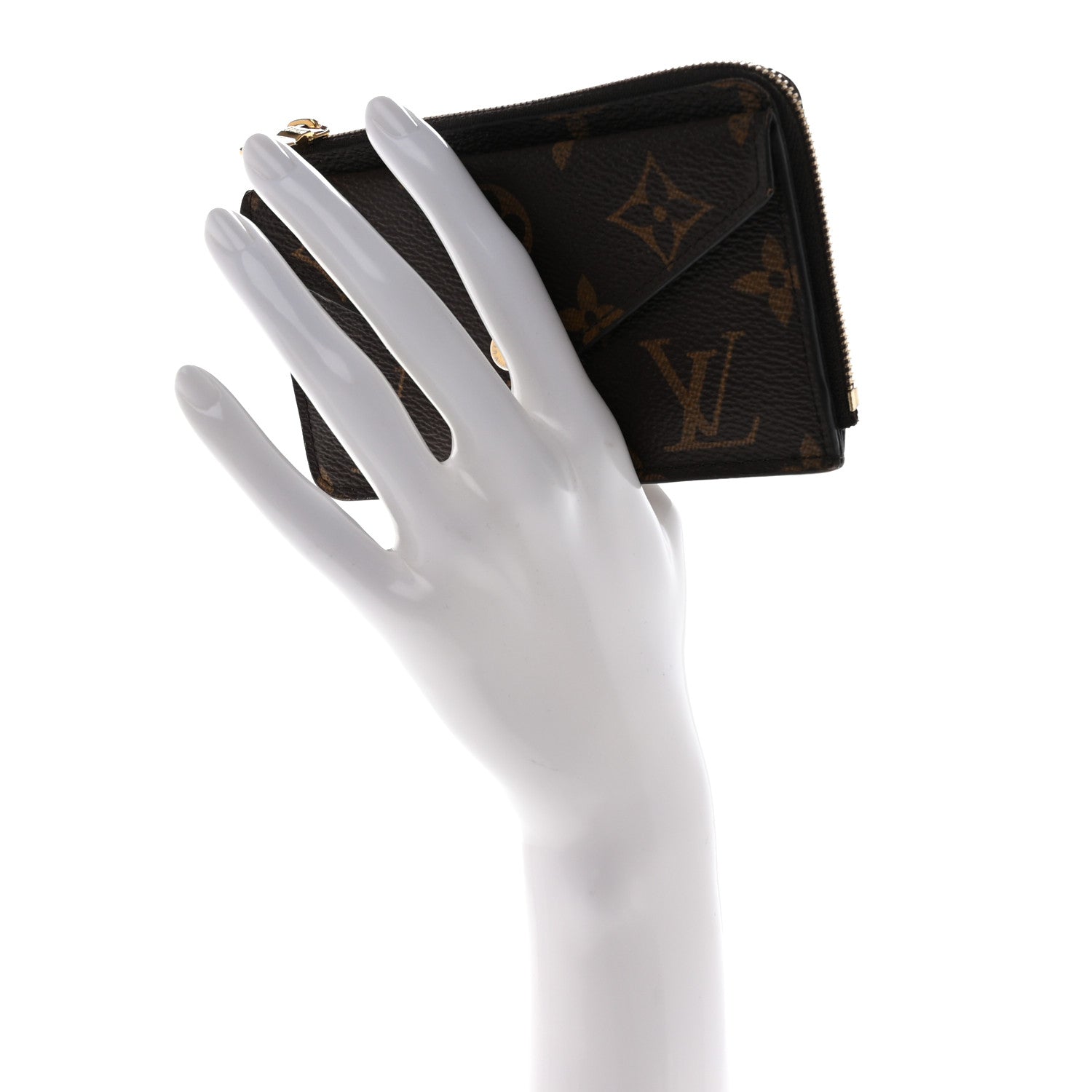 Louis Vuitton Monogram Recto Verso Card Holder Black 2 of 8