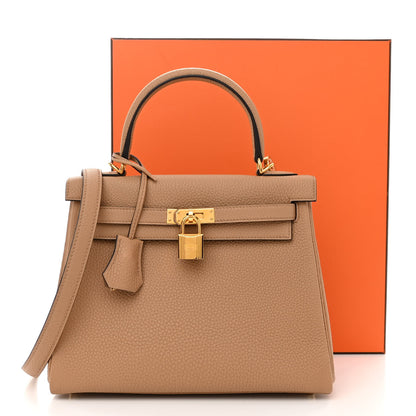 Hermes Togo Kelly Retourne 25 Chai 12 of 12