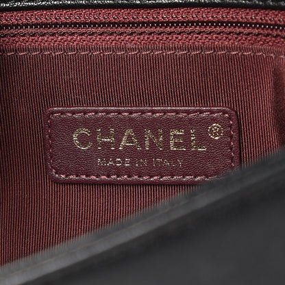 Chanel Sheepskin Quilted Vintage Mademoiselle Flap Black 6 of 8